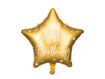 Picture of FOIL BALLOON STAR HAPPY BIRTHDAY GOLD 18 INCH